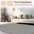 Bold Vertical Stripes Pattern Rug