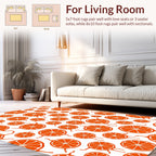 Citrus Slices Fun Pattern Rug