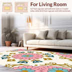 Floral Medallion With Accents Rug