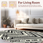 Geometric Chevron Pattern Rug