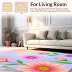 Pastel Floral Dreamscape Rug