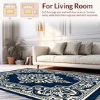 Classic Floral Acanthus Leaf Design Rug
