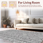 Abstract Line Art Symmetry Design Rug