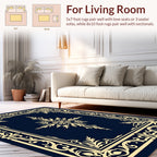 Elegant Royal Border Floral Rug
