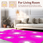Radiant Sunburst Pattern Design Rug