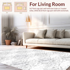 Textured Abstract Art Pattern Rug