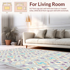 Ornate Paisley Floral Pattern Rug