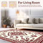 Classic Floral Medallion Pattern Rug