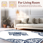 Elegant Paisley Floral Corner Design Rug