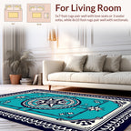 Nautical Compass Rose Graphic Design Rug