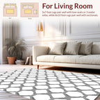 Geometric Tessellation Pattern Design Rug