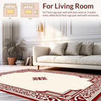Regal Ornate Border Design Rug