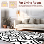 Bold Tribal Geometric Pattern Rug