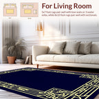 Art Deco Geometric Lines Rug