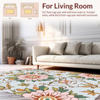 Vintage Floral Pattern Delight Rug