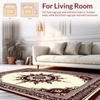 Ornate Starburst Vintage Inspired Rug