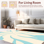 Abstract Swirls Pattern Rug
