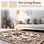 Ornate Floral Arrangement Design Rug