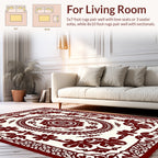 Classic Floral Medallion Pattern Rug