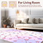 Sweet Heart Star Constellation Design Rug