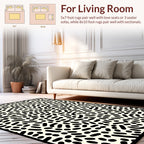 Organic Dots Pattern Rug
