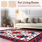 Floral Vine Pattern Rug