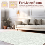 Organic Vine Botanical Line Art Rug