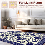 Classic Floral Scrollwork Pattern Rug