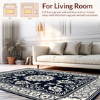 Classic Floral Medallion Design Rug