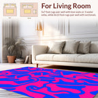 Abstract Line Art Design Rug