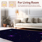 Cosmic Starburst Pattern Rug