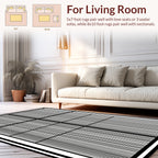 Abstract Stripe Pattern Design Rug