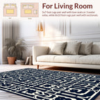 Intricate Graphic Pattern Design Rug