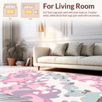 Abstract Swirls And Shapes Rug
