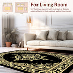 Intricate Mandala Frame Design Rug