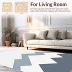 Abstract Mountain Landscape Design Rug