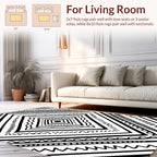 Bold Geometric Diamond Pattern Rug