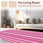 Bold Stripe Pattern Design Rug