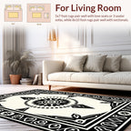 Mandala Geometric Art Rug