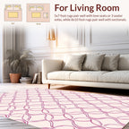 Linked Chain Pattern Rug