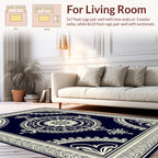 Classic Mandalas With Floral Accents Rug