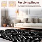 Art Deco Geometric Style Pattern Rug