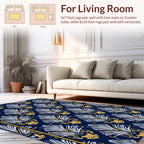 Art Deco Style Fan Pattern Rug