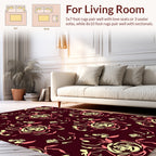 Bold Floral Design with Soft Palette Rug