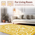 Global Floral Sunburst Medallion Rug