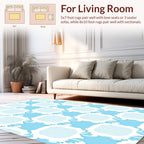 Cool Geometric Fluid Pattern Rug