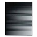 Gray Horizontal Gradient Stripe Rug