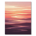 Sunset Hues Winding River Rug