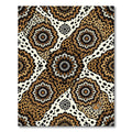 Leopard Animal Spot Floral Mandala Rug