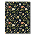 Pale Peach Cream Rose Garden Rug